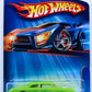 Hot Wheels 2005 - Collector # 172/183 - Shoe Box - Bright Green - PR5 Wheels - USA '05 Card