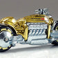 Hot Wheels 2005 - Collector # 176/183 - Dodge Tomahawk (Motorcycle) - Gold Chrome - USA Card