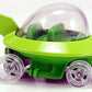 Hot Wheels 2015 - Collector # 057/250 - HW City / Tooned - The Jetsons Capsule Car - Lime Green - International Card