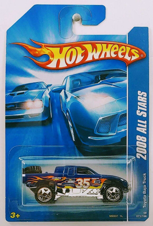 Hot Wheels 2008 - Collector # 071/196 - All Stars Series 31/36 - Toyota Baja Truck - Blue - USA